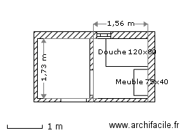 Salle_d_eau. Plano de 0 peça e 0 m2