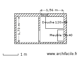 Salle_d_eau. Plano de 0 peça e 0 m2